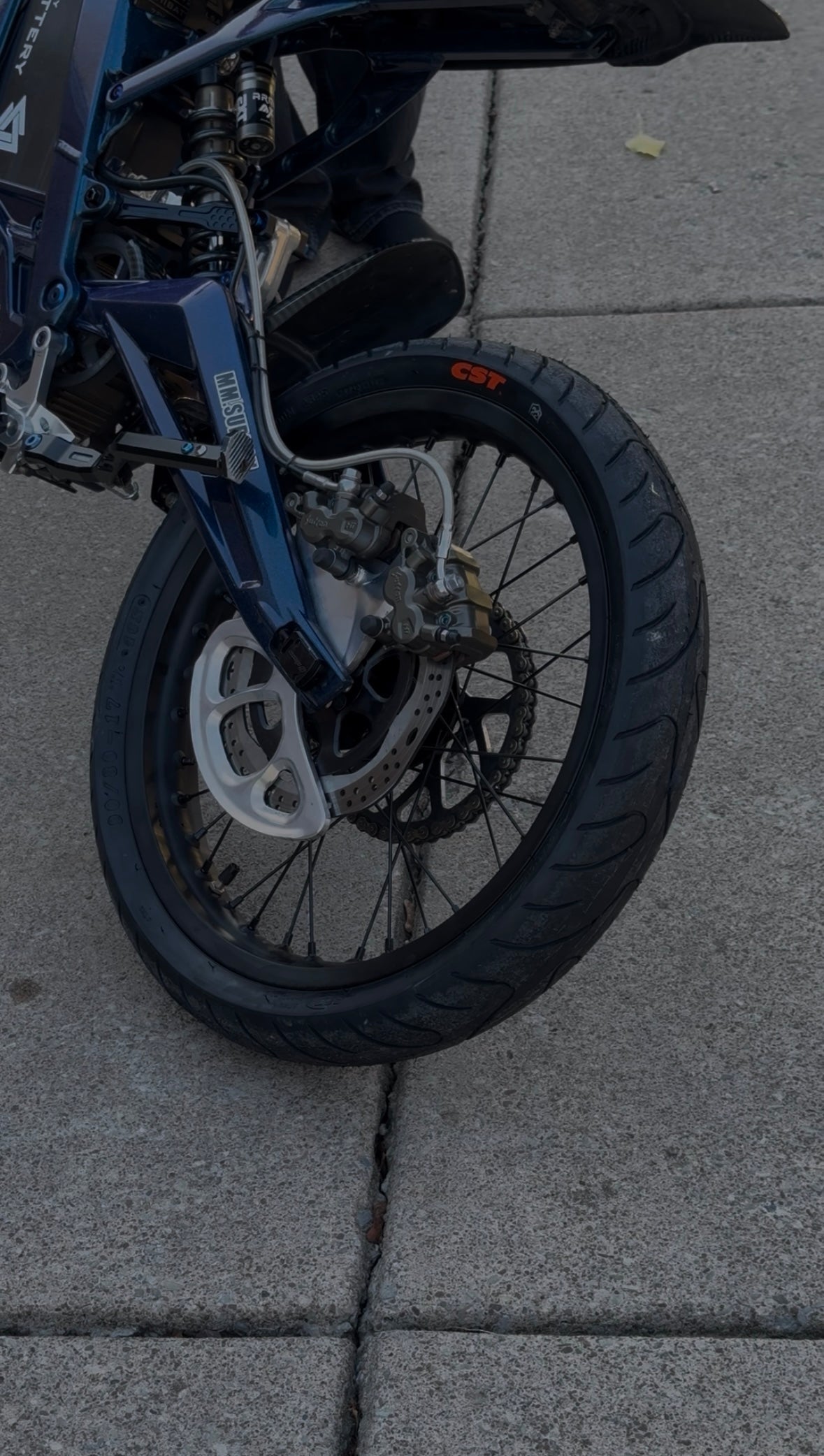 Surron/E-Ride Pro CST Supermoto Wheel Set