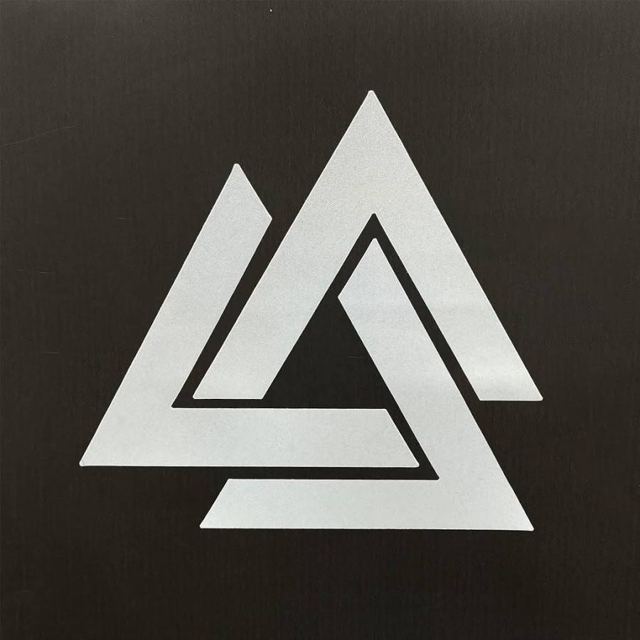 Chi battery Logo Decal For Battery (3 Count White)